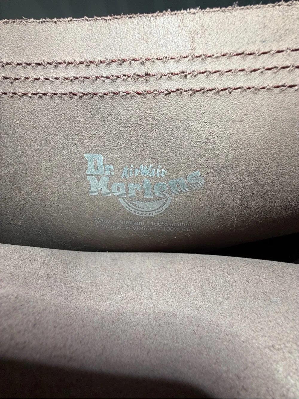 Dr. Martens classic burgundy 11 inch messenger bag
